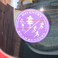 DRR car window sticker